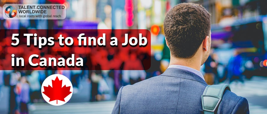 5 Tips to find a Job in Canada
