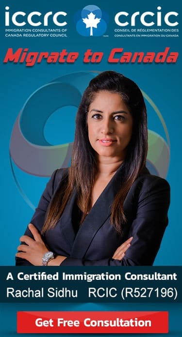 A Certified immigration consultant Rachal Sidhu-Talent Connected Worldwide