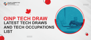 OINP Tech draw Latest tech draws and tech occupations list