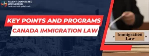 Key points and programs of Canada immigration Law