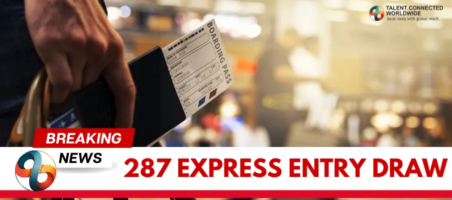 Express Entry Draw 287 1
